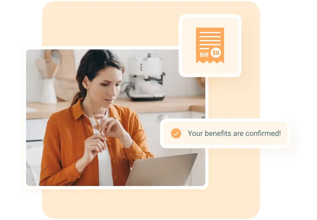 Confirm Benefits for Insurance
